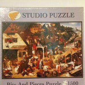 "Find the Proverbs" by Studio Puzzle 1500-Piece Jigsaw Puzzle